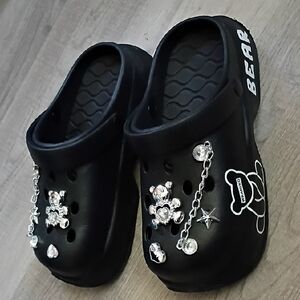 Women Size 10 Clogs with Charms